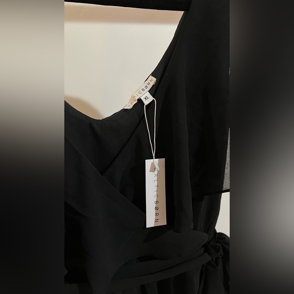 (Black) unused ‘Katy’s ruffle maxi dress’ Baltic Born - Picture 10 of 12